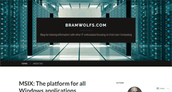 Desktop Screenshot of bramwolfs.com