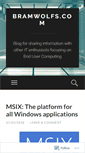 Mobile Screenshot of bramwolfs.com
